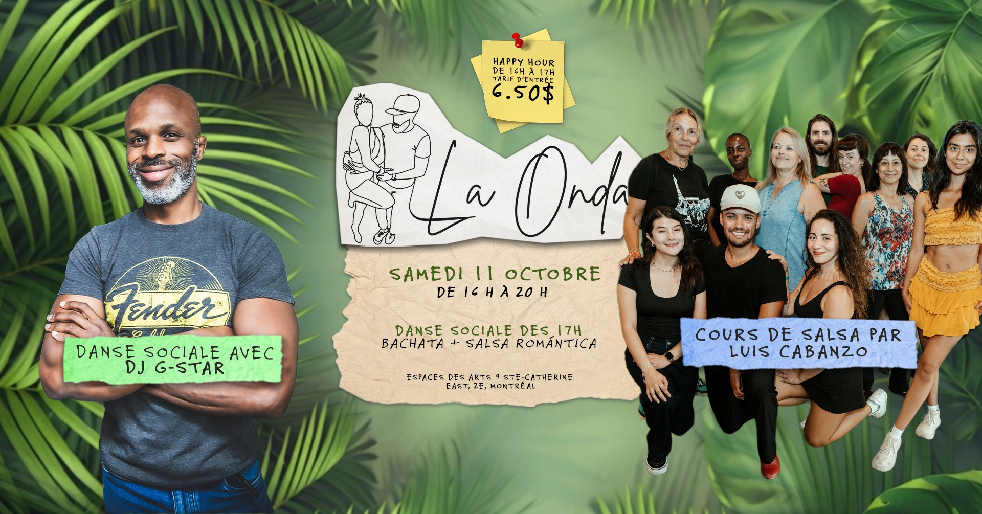 La Onda x La Clave - 11 Octobre (Salsa) ✨💚