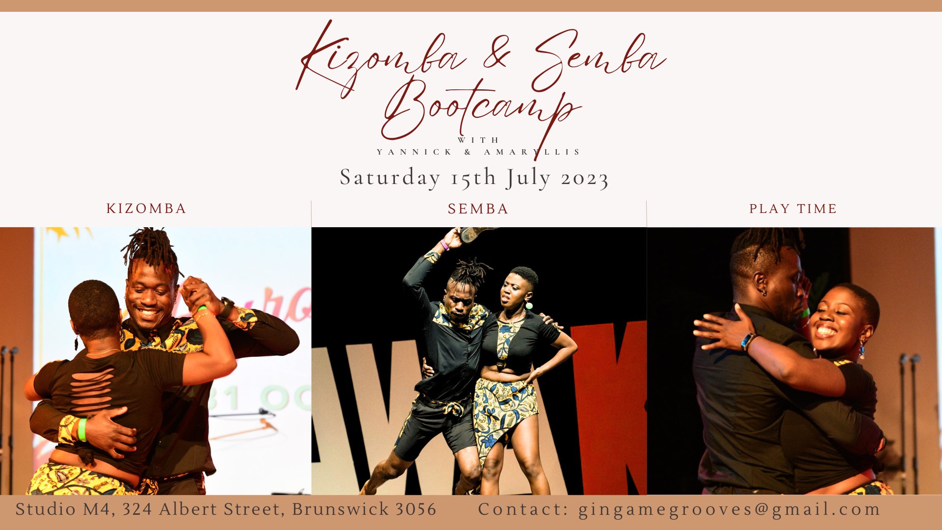 Kizomba & Semba Bootcamp - Guest Teacher Yannick