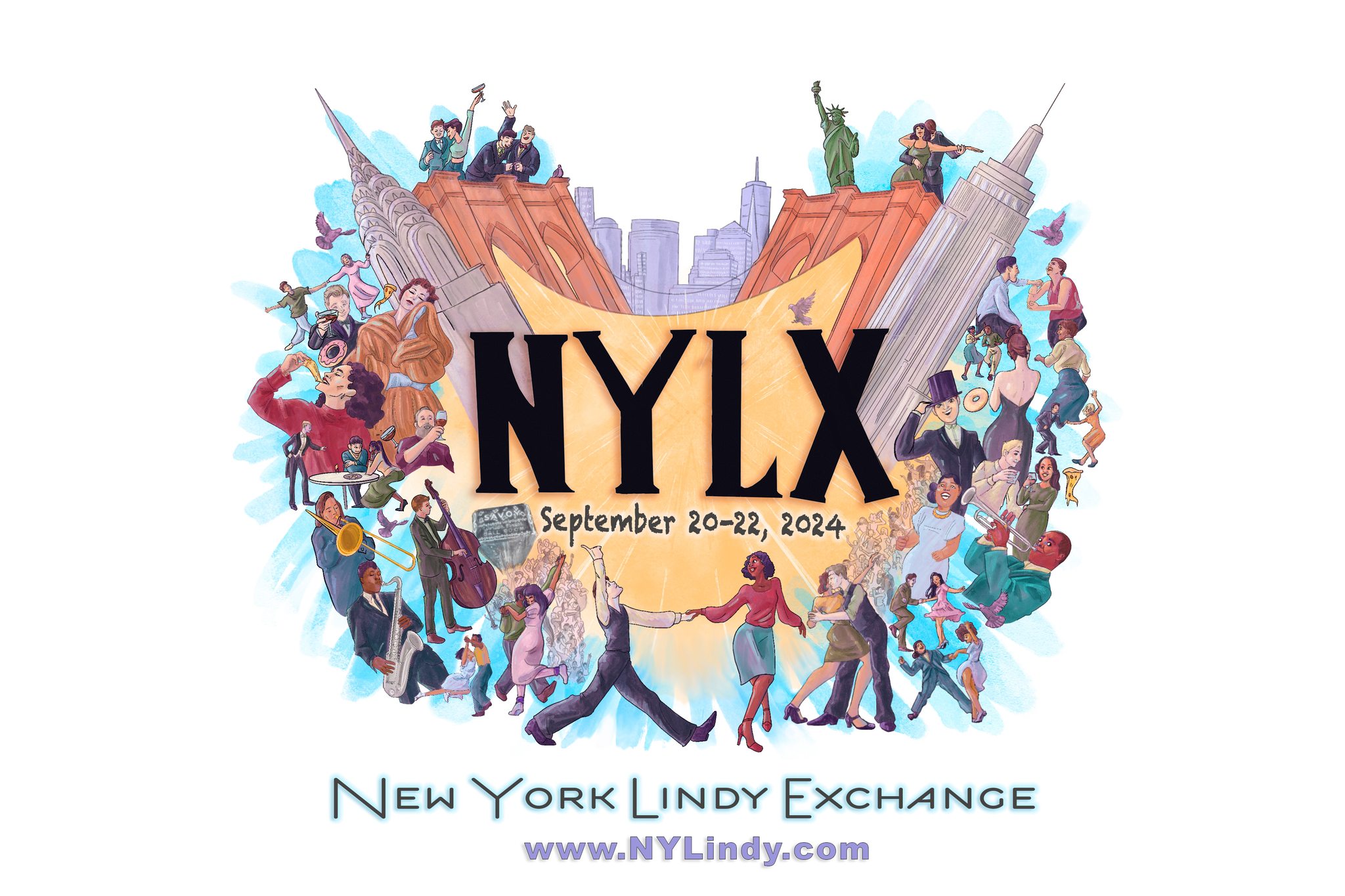 NYLX 2025: New York Lindy Exchange (Oct 3-5th)