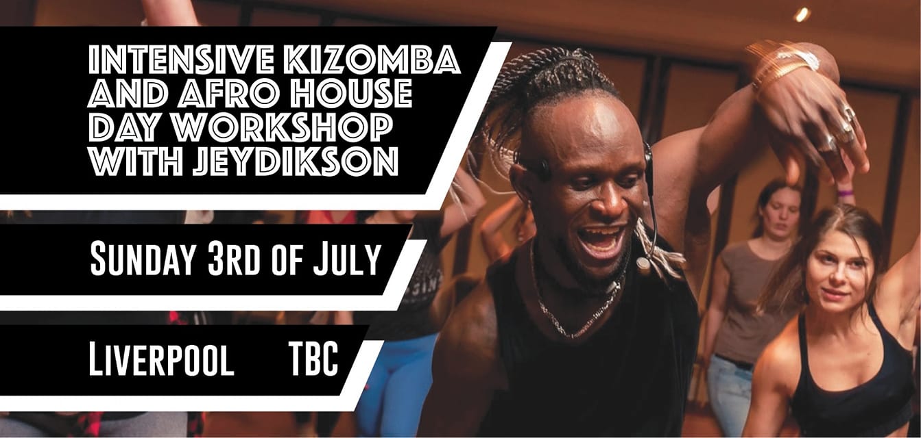 Intensive Kizomba and Afrohouse day workshop with Jeydikson