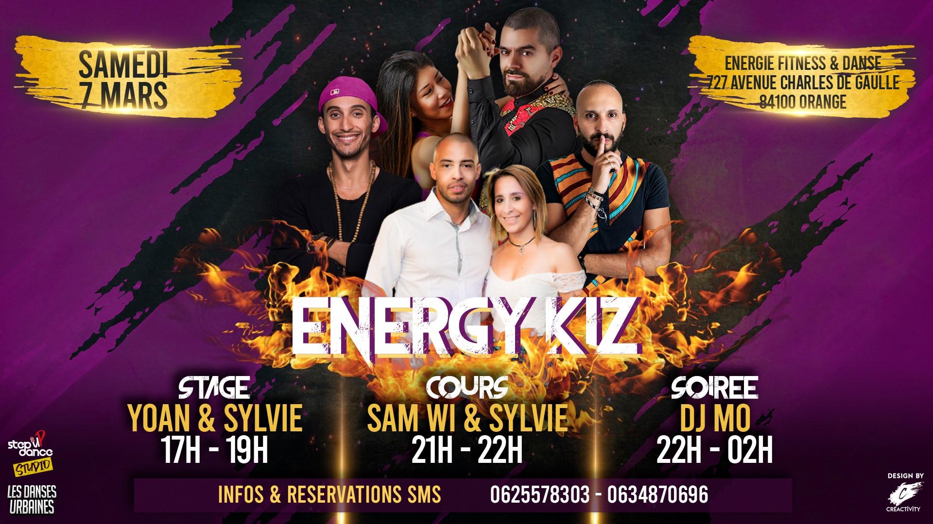 Energy Kiz' - Stage & Soirée Kizomba Orange