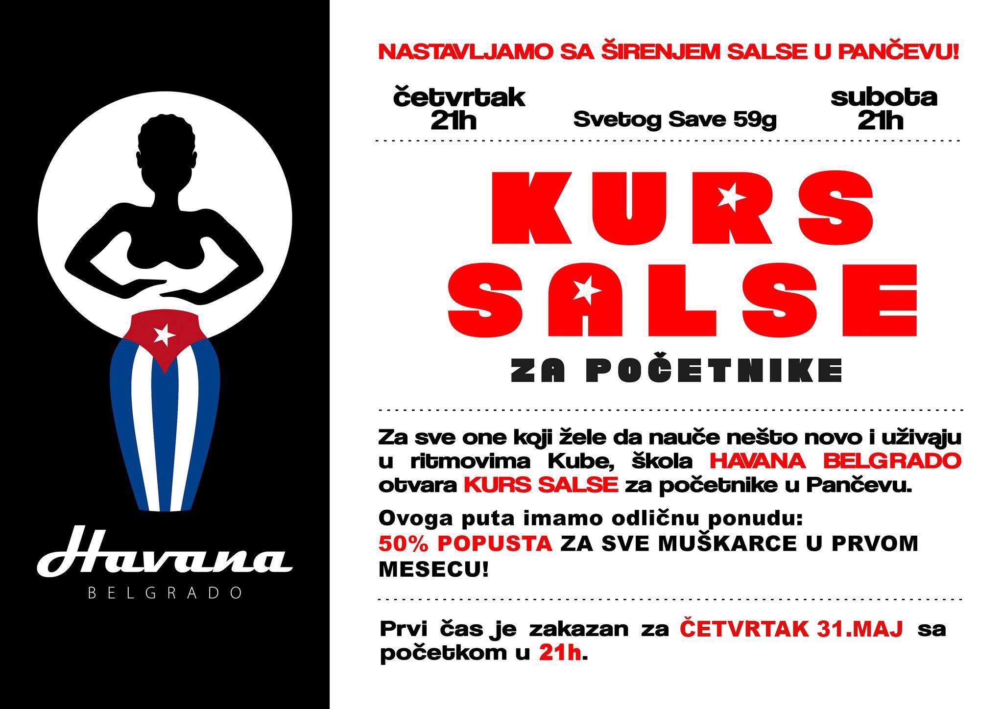 SALSA KURS Pancevo Havana