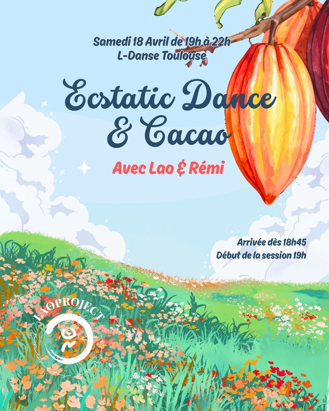 🌞 ECSTATIC DANCE & CACAO 🌞