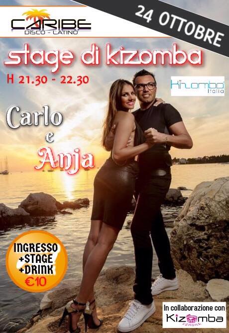 STAGE DI KIZOMBA con CARLO CAPONNETTI E ANJA MARAS