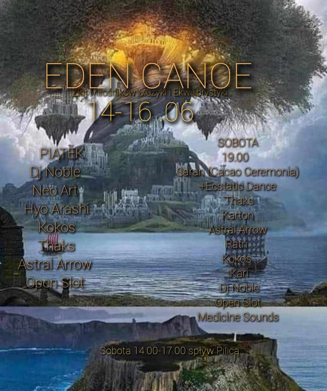 Zlot Miłośników Muzyki i Ekwilibrystyki Eden Organic Poland LIMITED EDITION