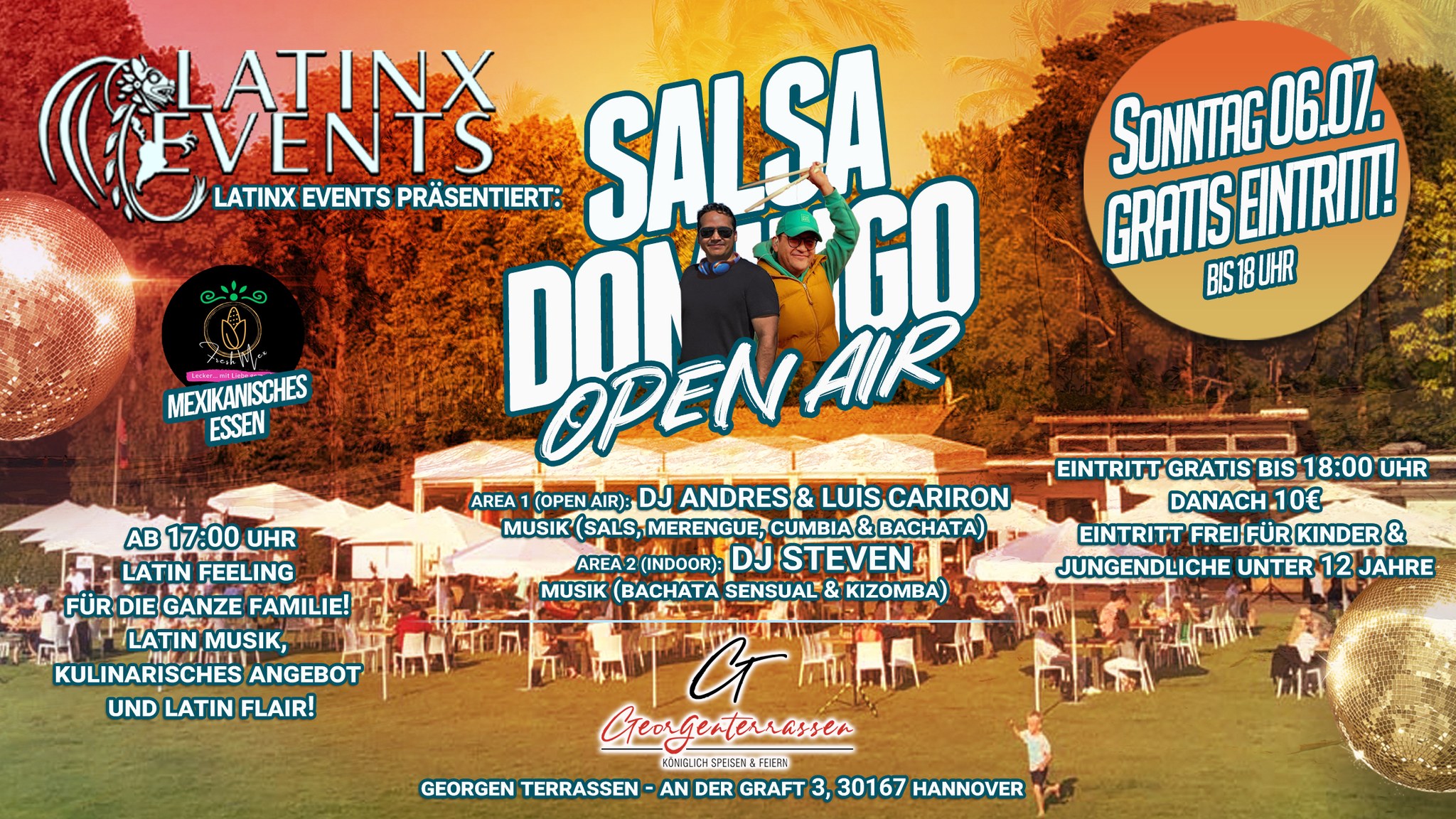 Salsa Domingo 06.07. - @Georgen Terrassen
