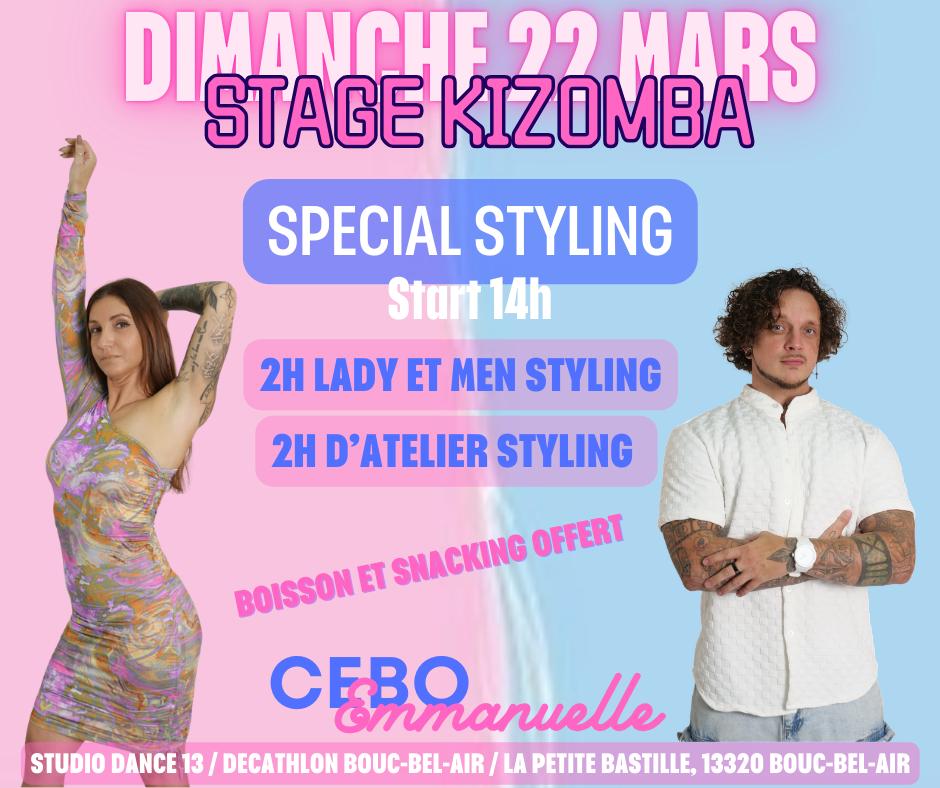 Stage Kizomba Styling - Cebo & Emmanuelle - Studio Dance 13