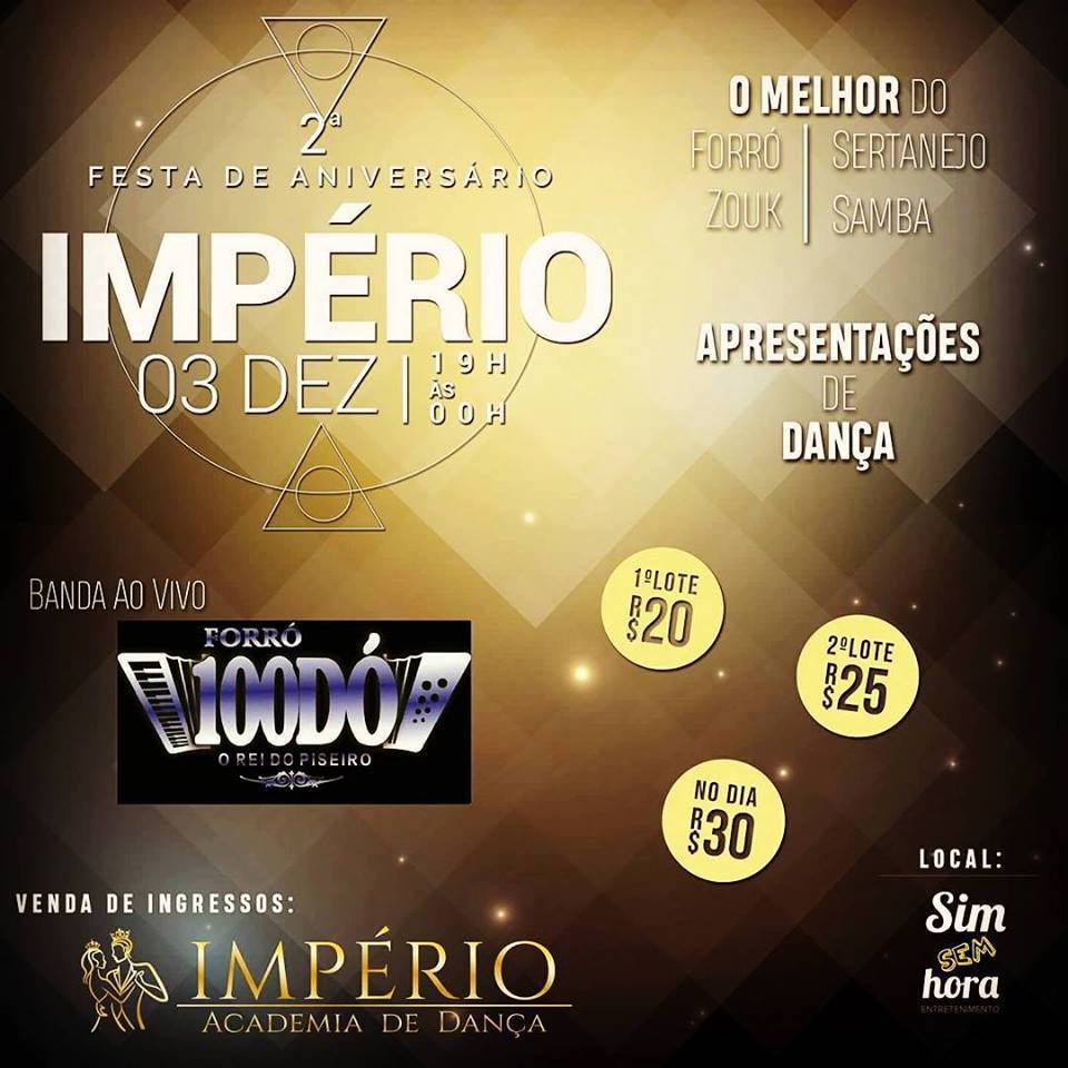 Aniversário 2 Anos Academia De Dança Império