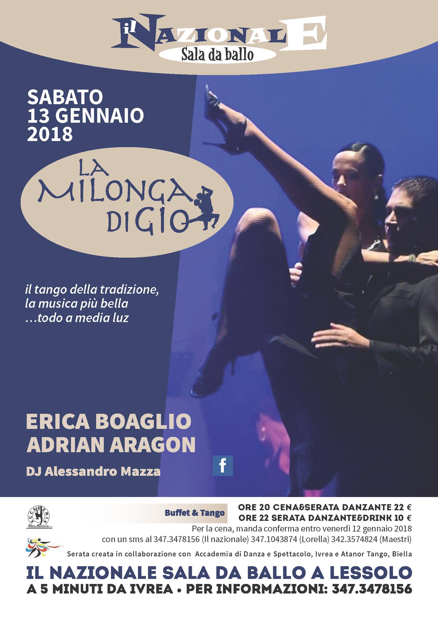 La Milonga di GIO and Happy New Year