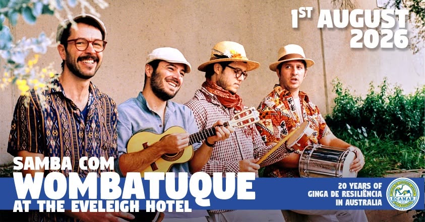 Samba com Wombatuque at Eveleigh Hotel