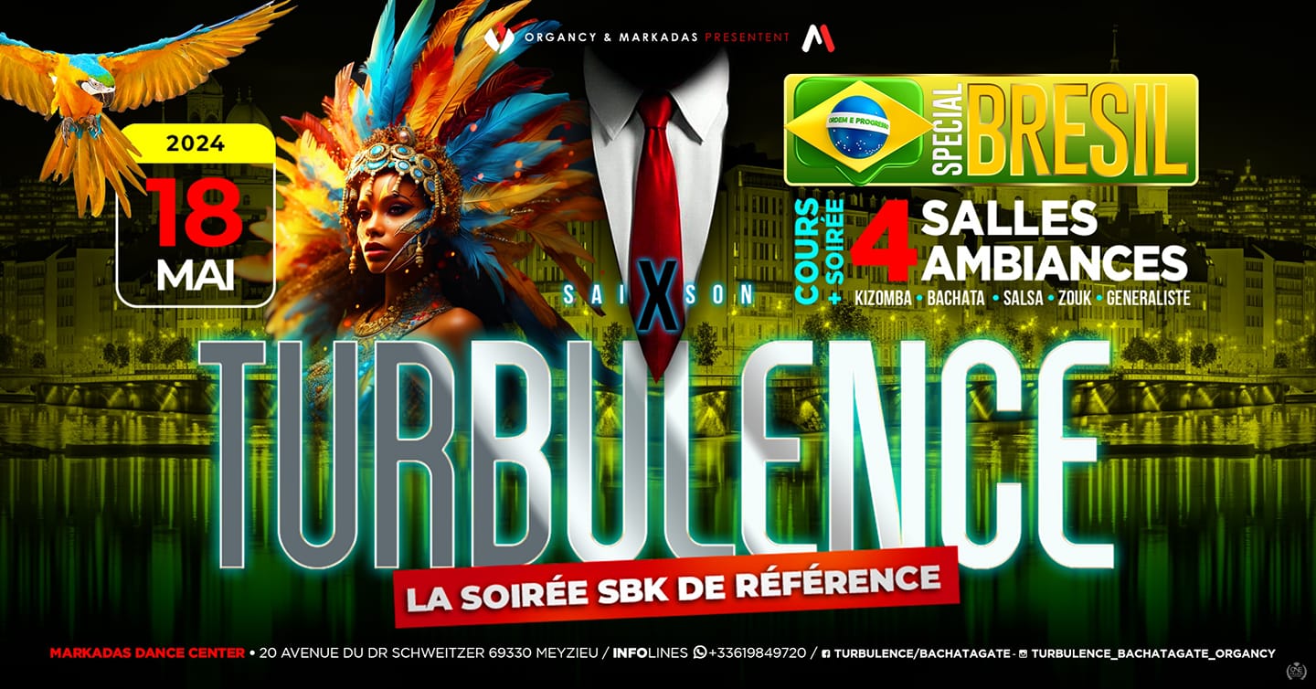 Soirée Turbulence Saison 10 4 Salles 4 ambiances