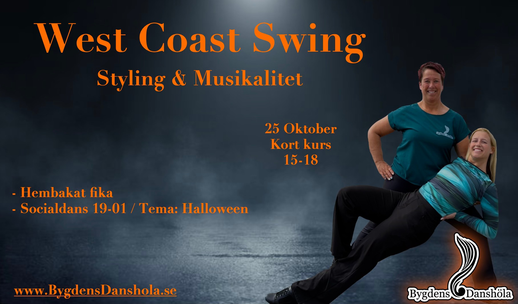 WCS Musikalitet och Styling. Kortkurs med Erika & Åsa