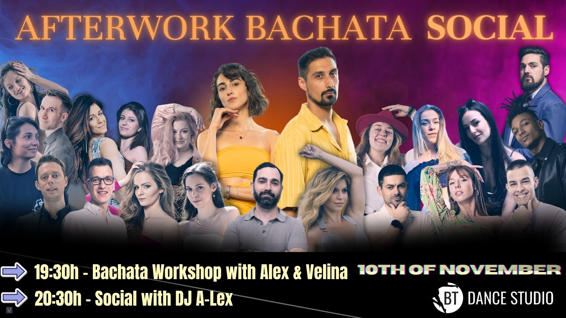 AfterWork Bachata Social + Workshop with Alex & Veli