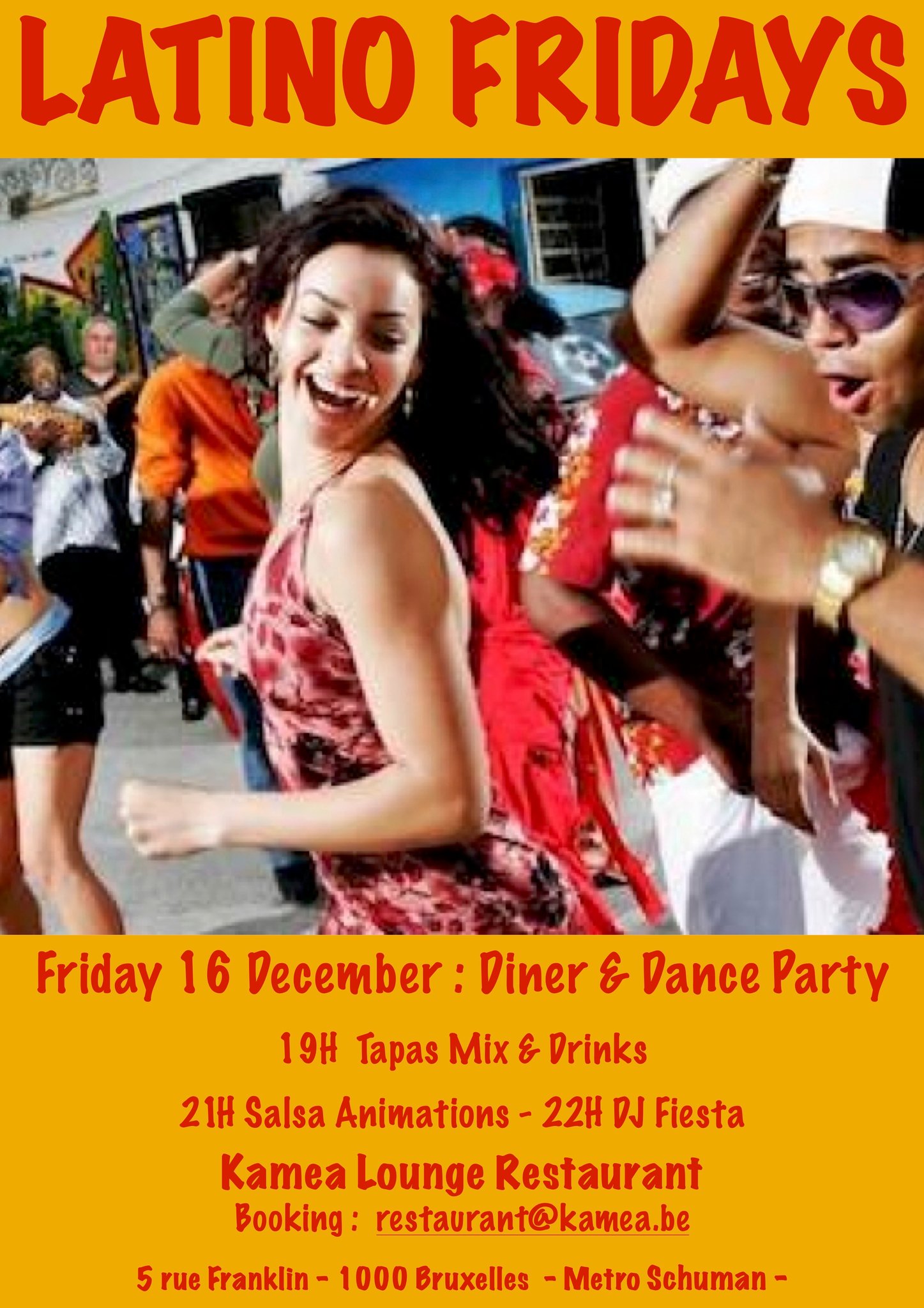 Latino Fridays - Tapas & Dance Party