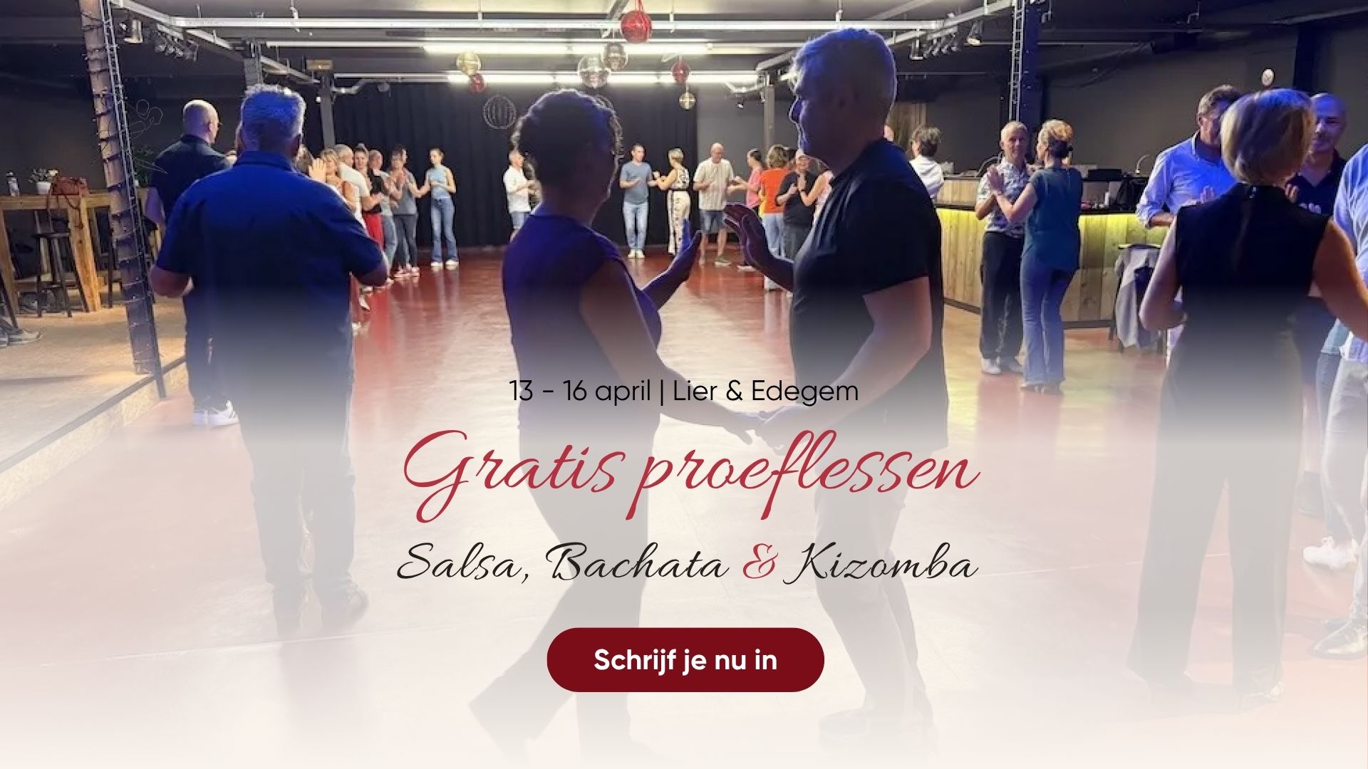 GRATIS proeflessen Salsa, Bachata & Kizomba