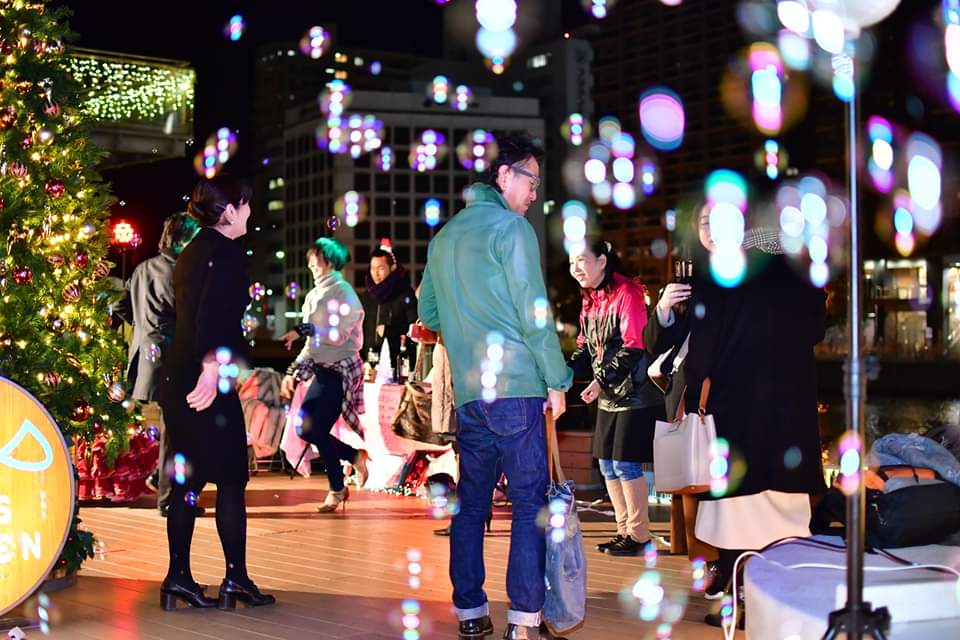 1月もイルミネーション点ってます!金曜の夜「大人の遊び場 in SHIPS GARDEN」【星空のダンス】Vo.16