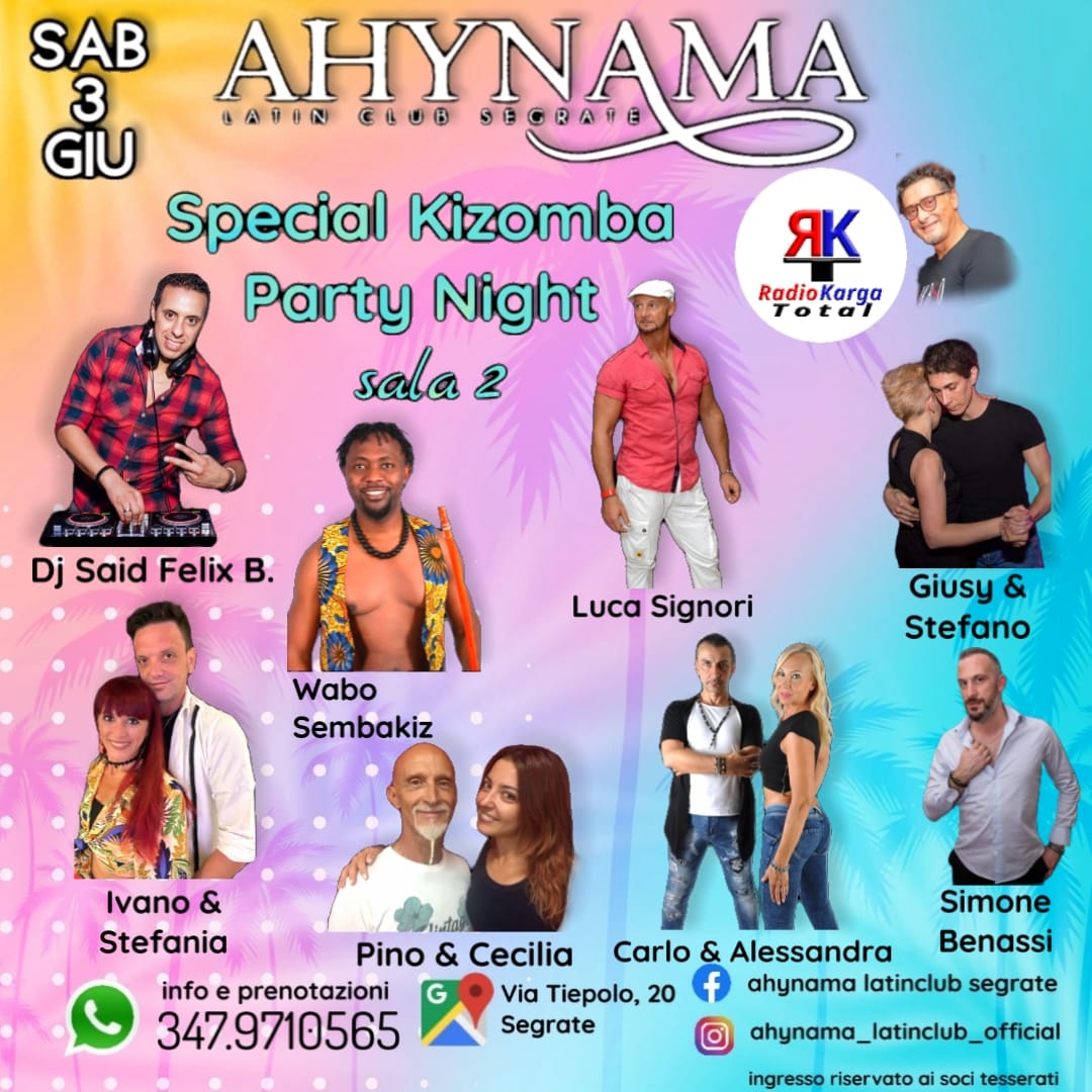 Social Kizomba Night Party Ahynama (MI)