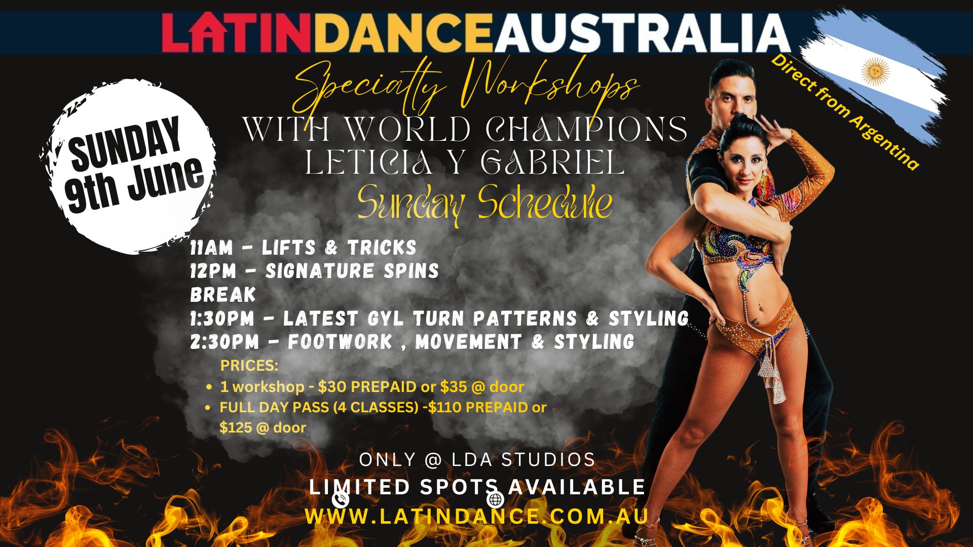 Specialty Workshops w Leticia y Gabriel