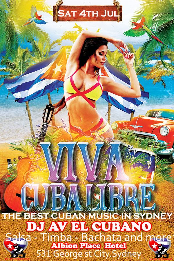 CUBA LIBRE @ ALBION PLACE HOTEL SAT 4TH JULY