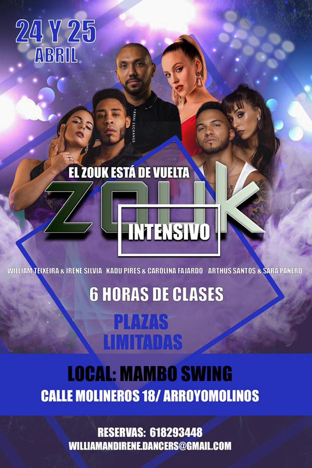 III Intensivo de Zouk. El Zouk esta de vuelta 1