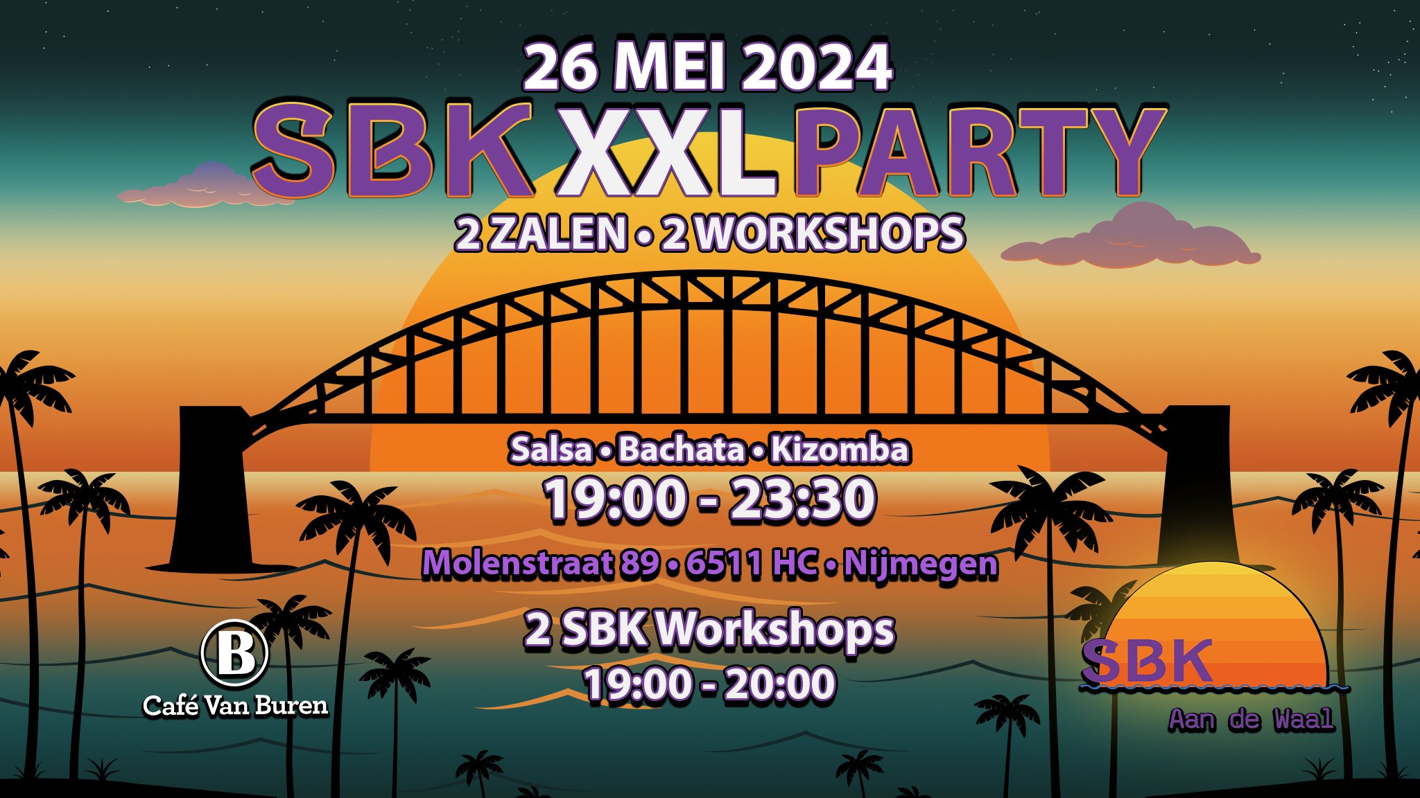 SBK XXL LATIN PARTY 2 AREA'S 2 WORKSHOPS