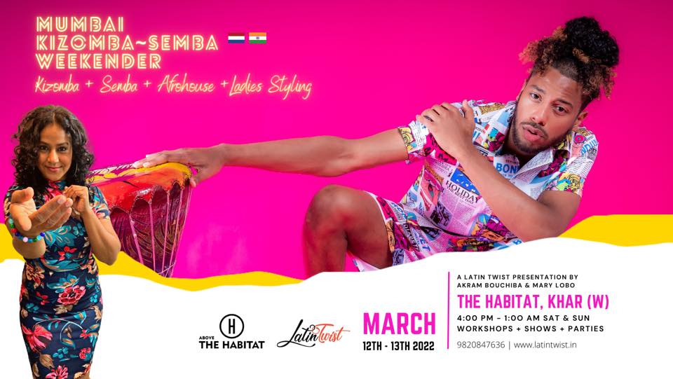 Mumbai Kizomba Semba Weekender 12th-13th March, 2022
