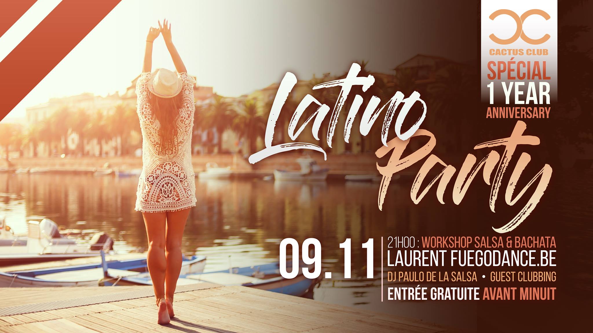 Latino Party 1 YEAR Anniversary ☆ Friday 9.11 ☆ Cactus Club