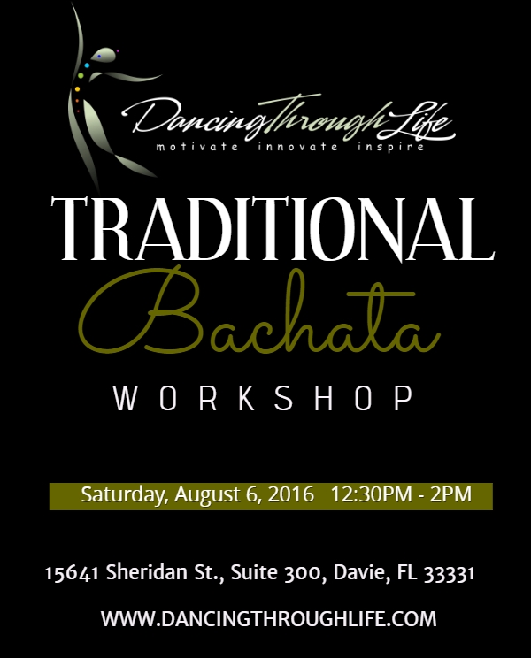 Traditional Bachata Workshop at Dancing Through Life!
