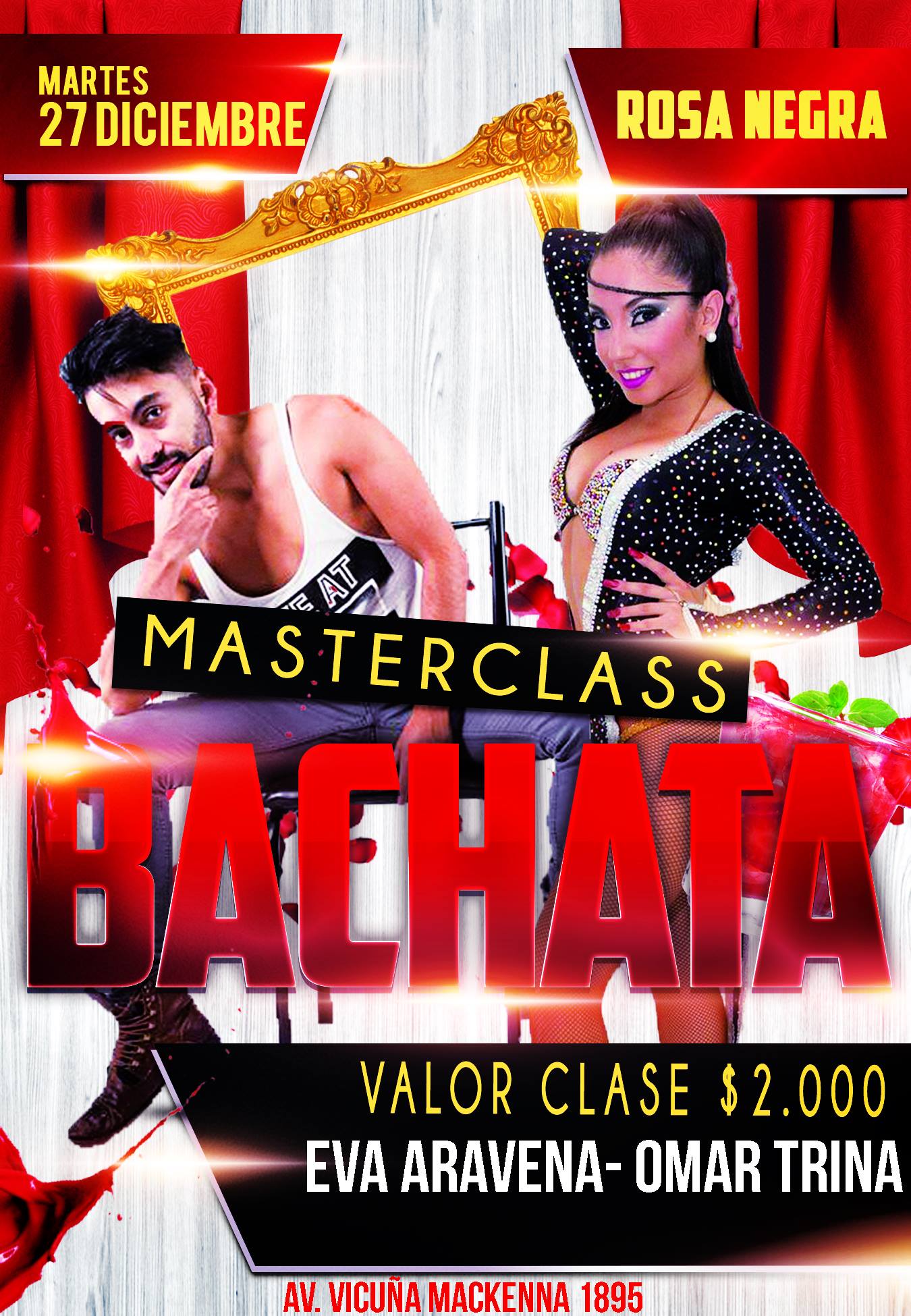 ¡Bachata Party mas MasterClass!