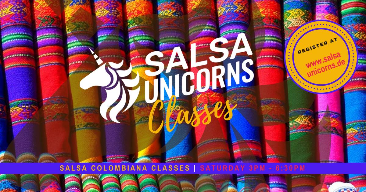 Salsa Colombiana classes with Salsa Unicorns
