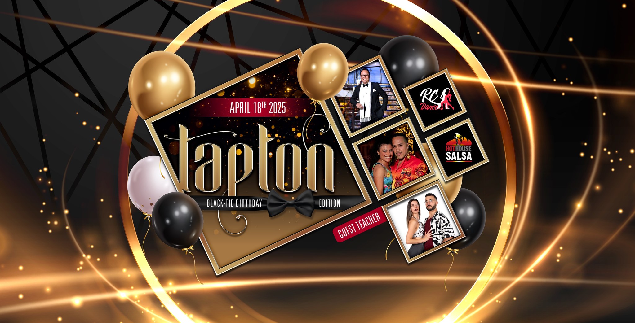 ☆ TAPTON 18TH APRIL - Bachata workshop with Diego & Ola followed by SBK PARTY ☆