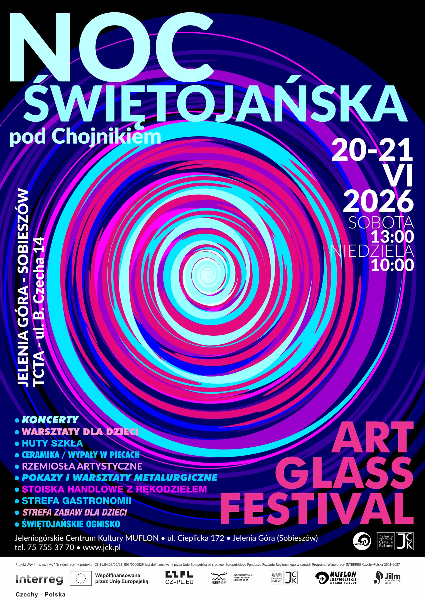 🔥🌿 NOC ŚWIĘTOJAŃSKA POD CHOJNIKIEM 2026 🌿🔥 20-21.06.2026 Sobieszów - Jelenia Góra