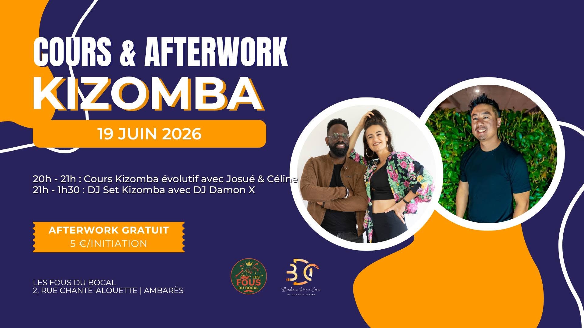 Cours & Afterwork Kizomba