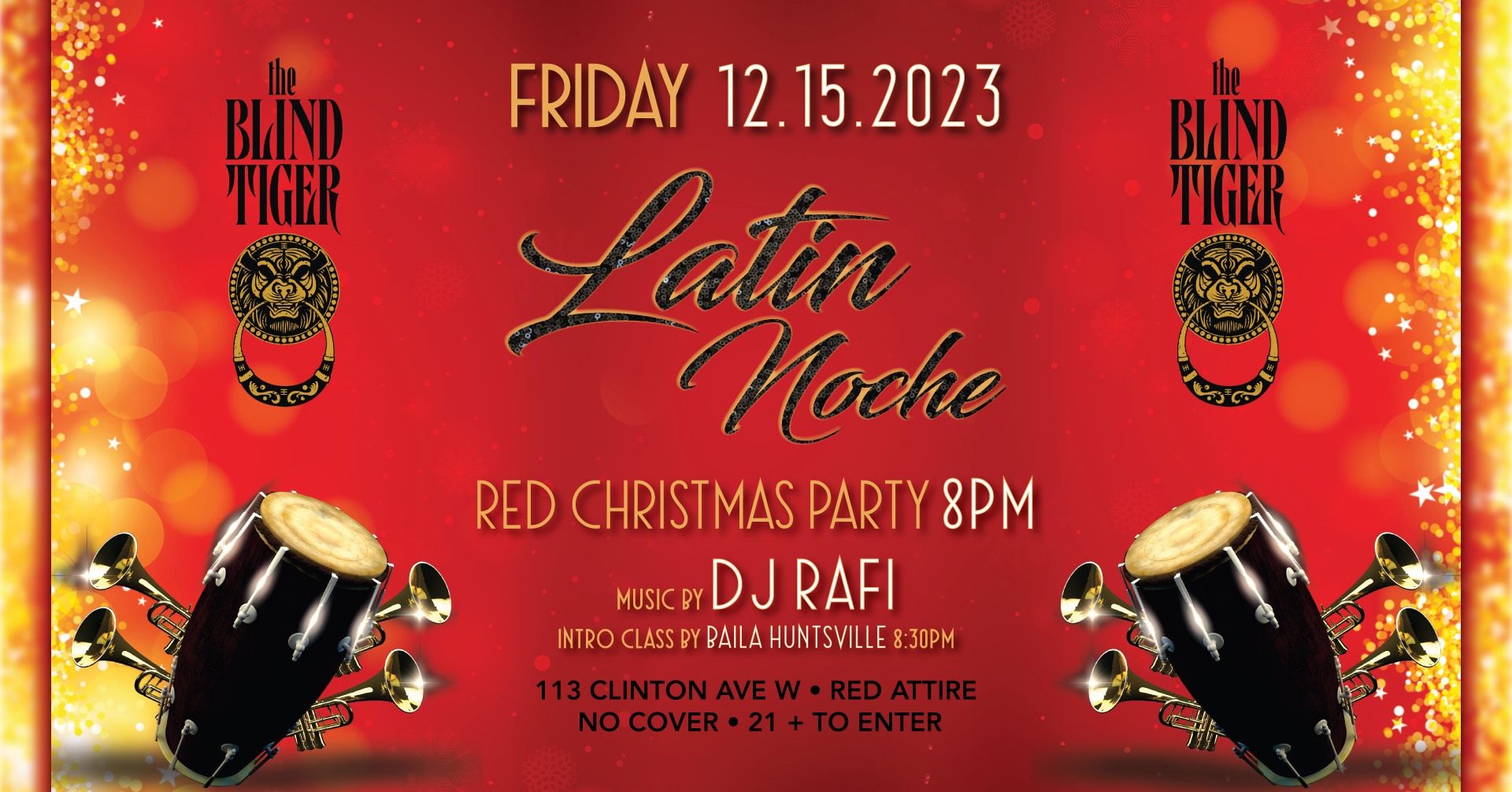 Latin Noche Christmas Party @ The Blind Tiger