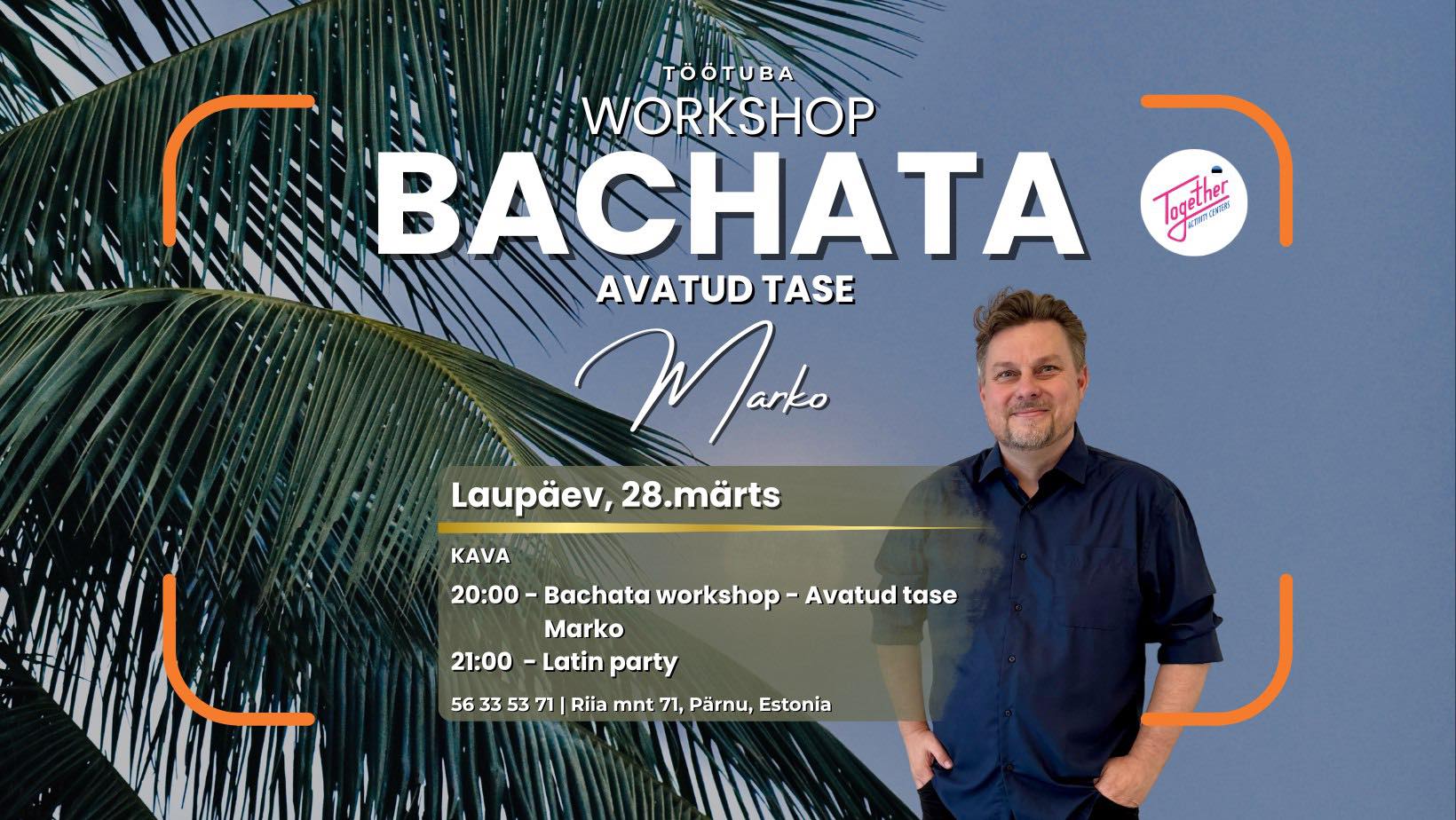 🕺💃Bachata tutvumistund-sobilik ka algajatele