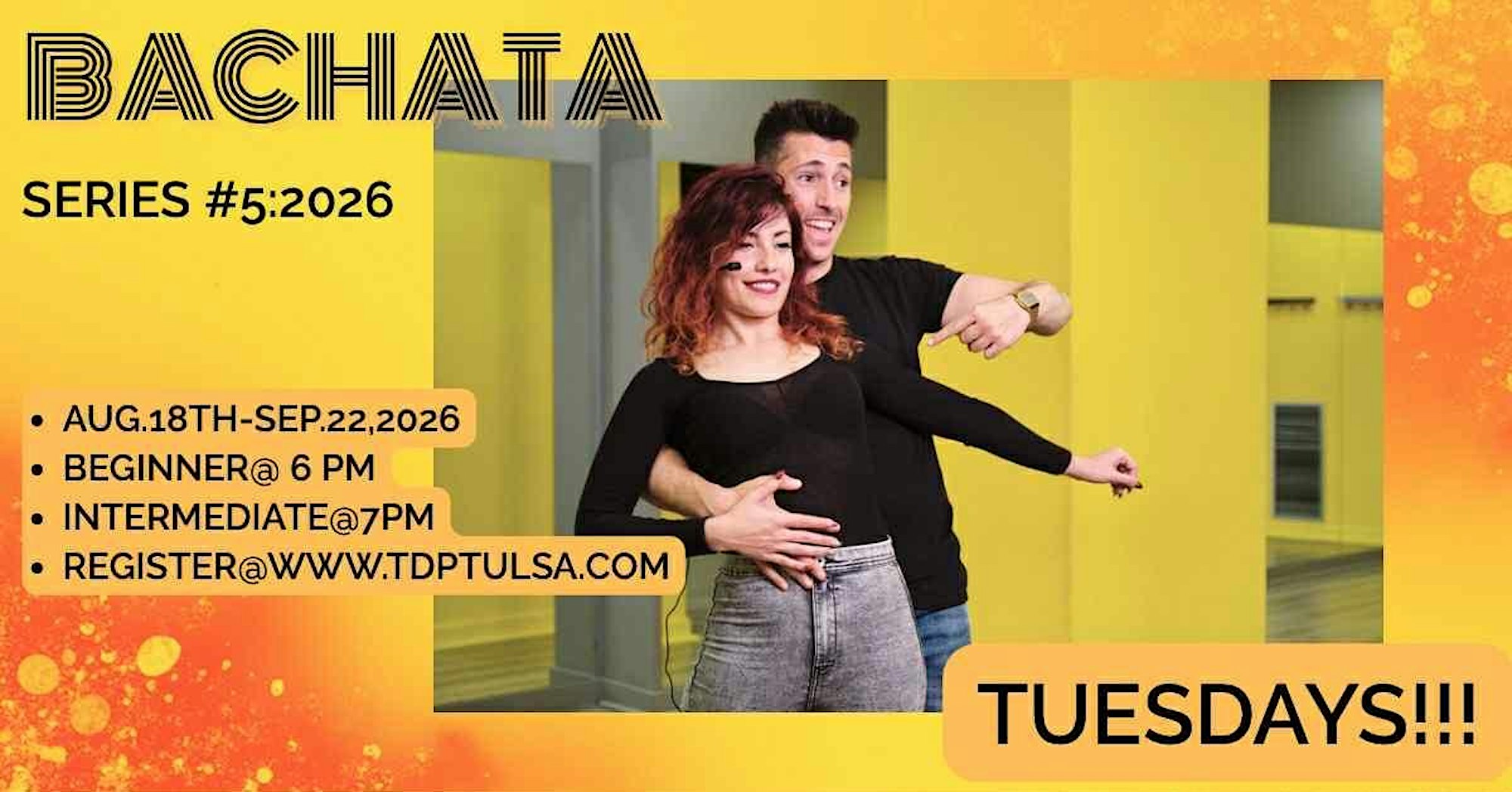 6 WEEK SERIES #5: MODERN SENSUAL BACHATA 2026