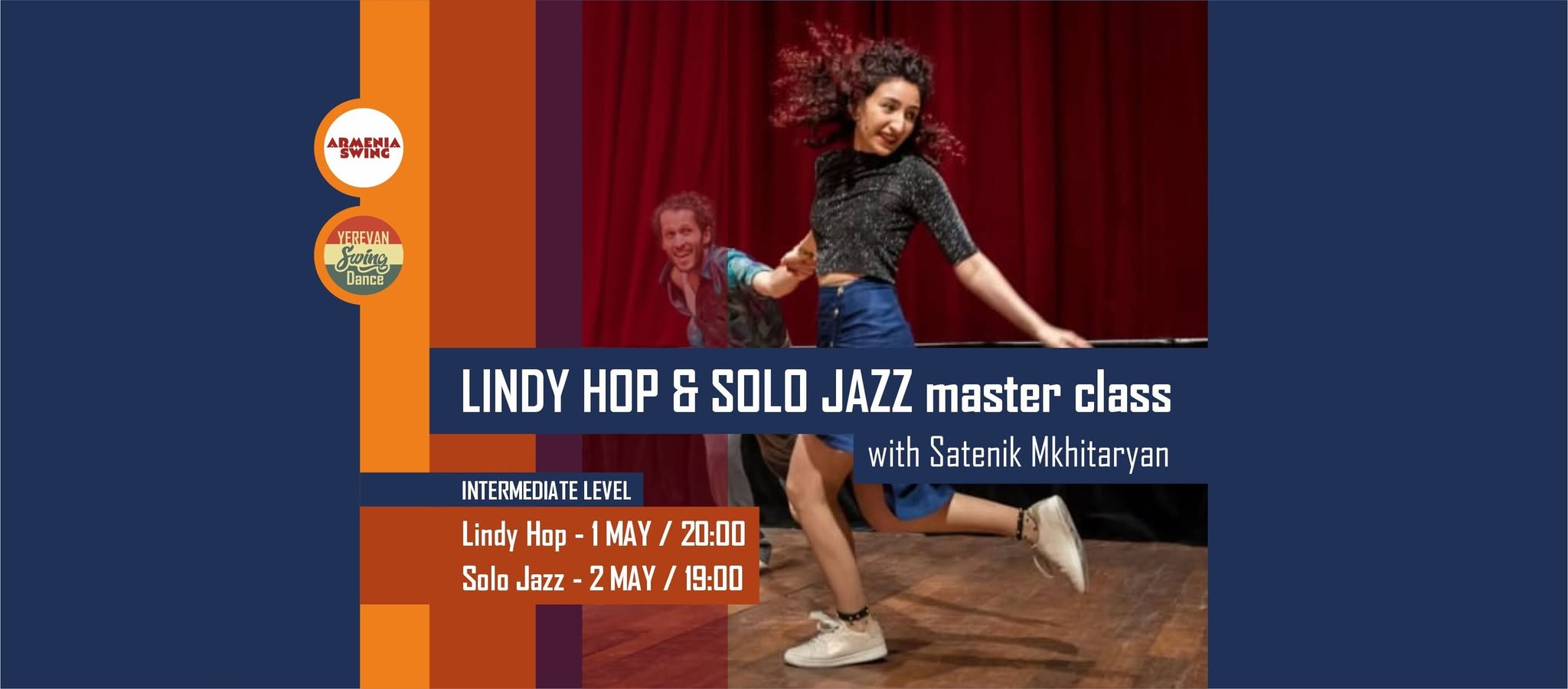 Lindy Hop & Solo jazz with Satenik