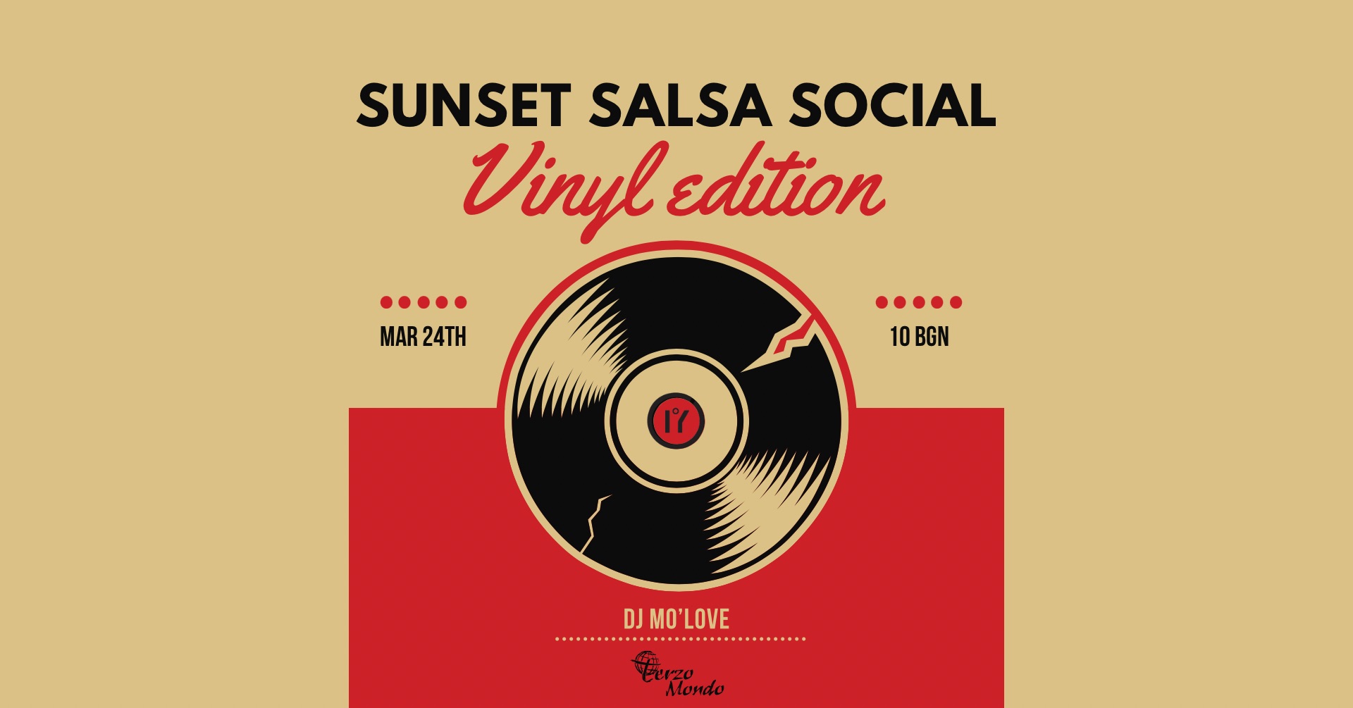 Sunset Salsa Social Vinyl Edition