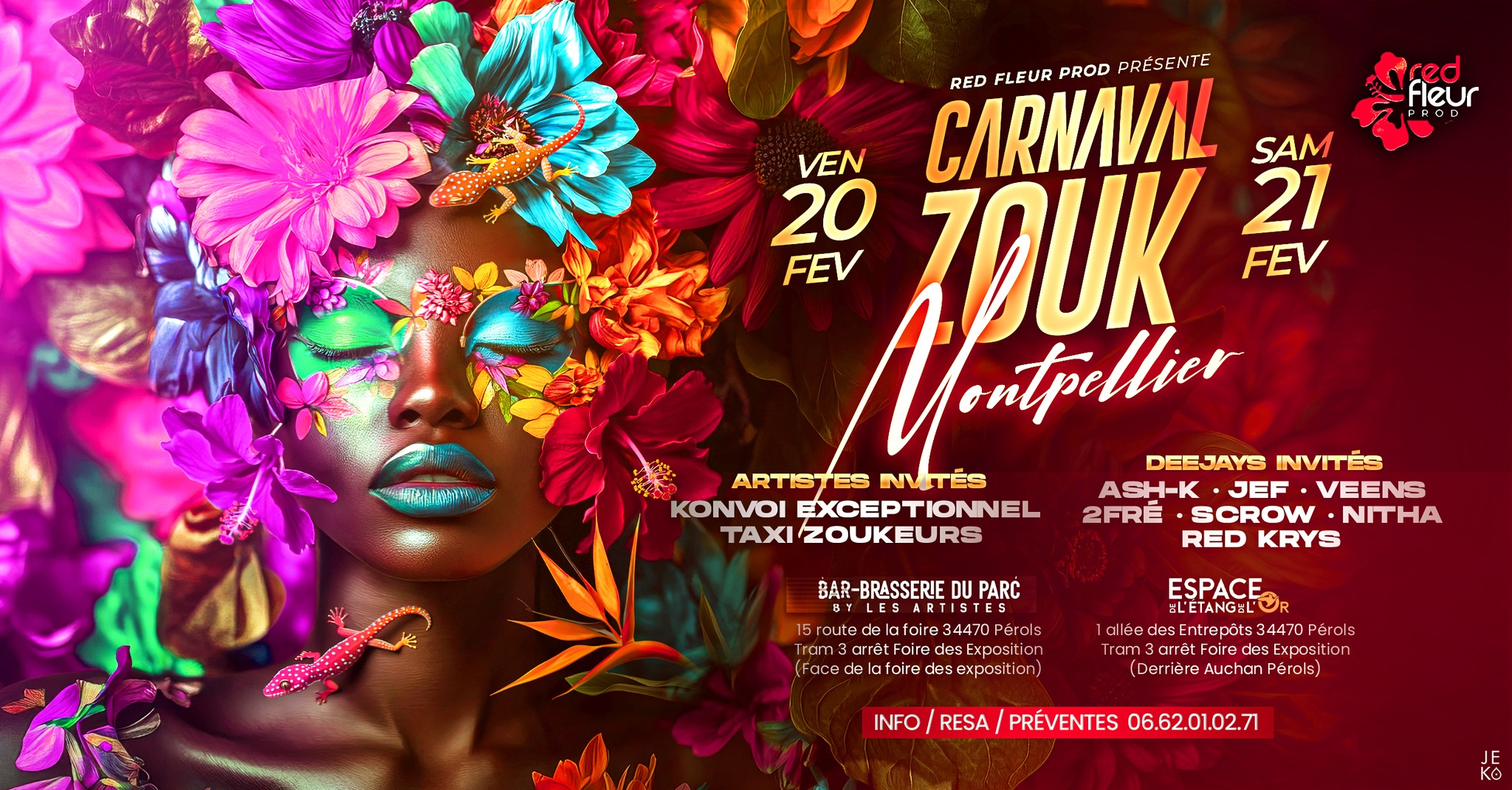 CARNAVAL 🌺 ZOUK 🌺 MONTPELLIER 🌺 2026 🌺