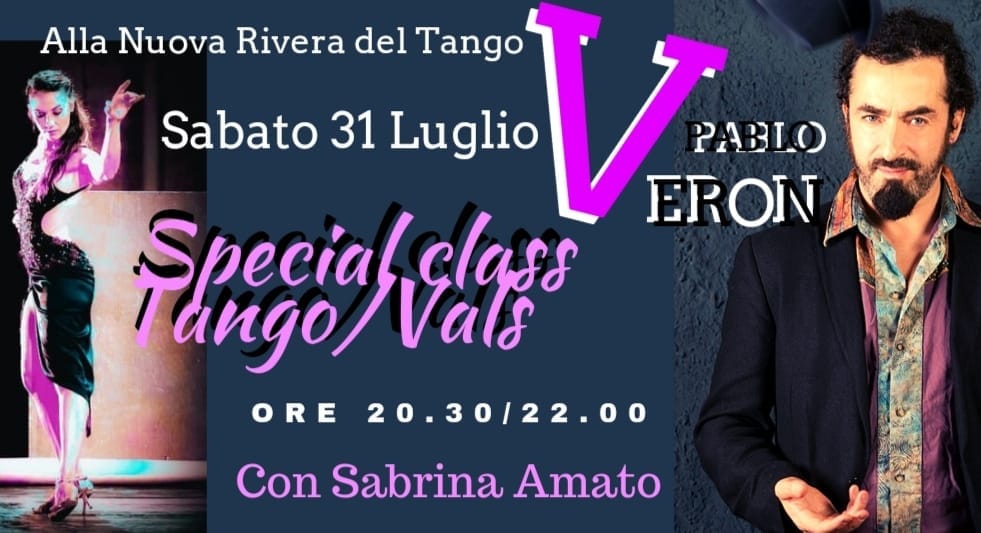 Special class TANGO-VALS con Pablo Veron e Sabrina Amato