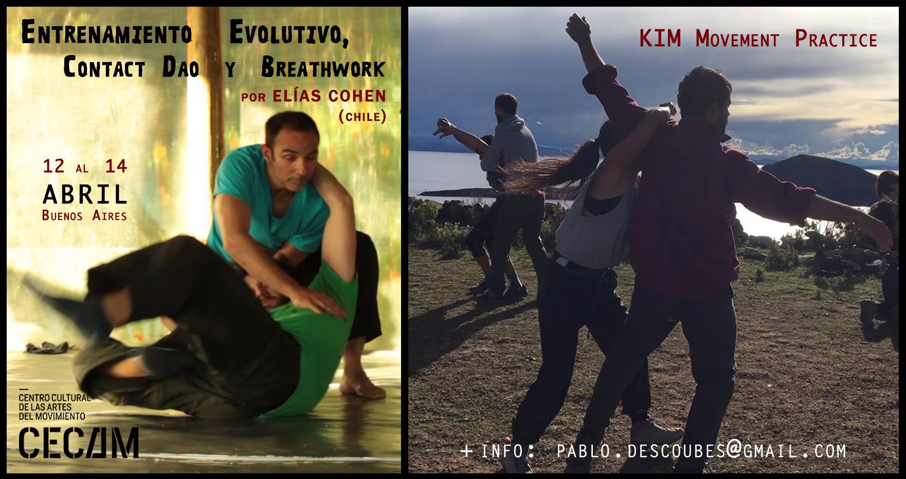 Entrenamiento Evolutivo, Contact Dao y Breathwork