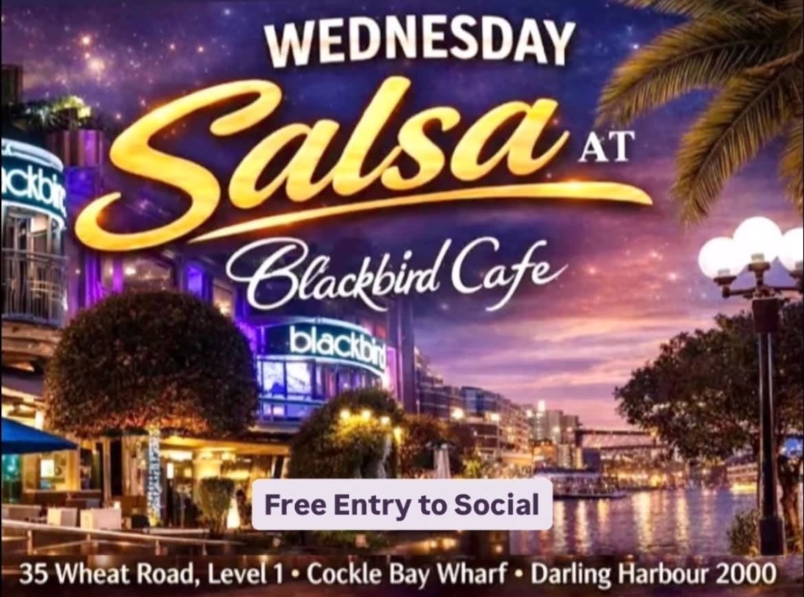 Salsa Bachata Wednesdays @ Blackbird Cafe 💃🕺