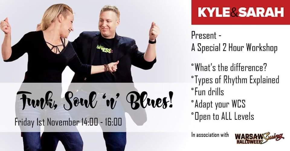 Funk, Soul 'n' Blues Workshop with Kyle & Sarah