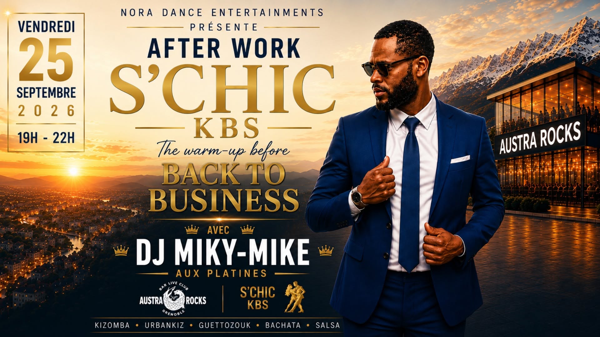After Work S'CHIC KBS "The Warm Up before BACK TO BUSINESS