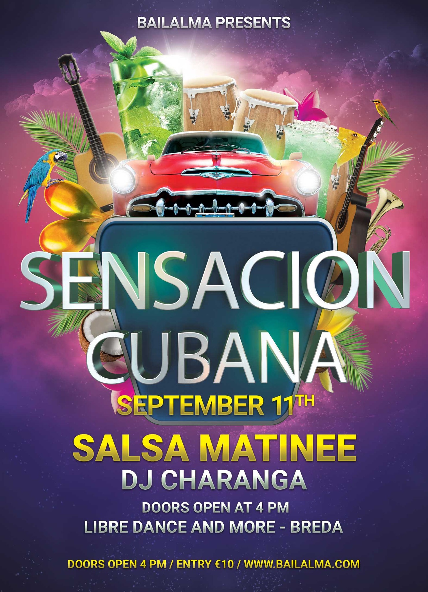 Sensacion Cubana - Cubaanse Salsa Matinee