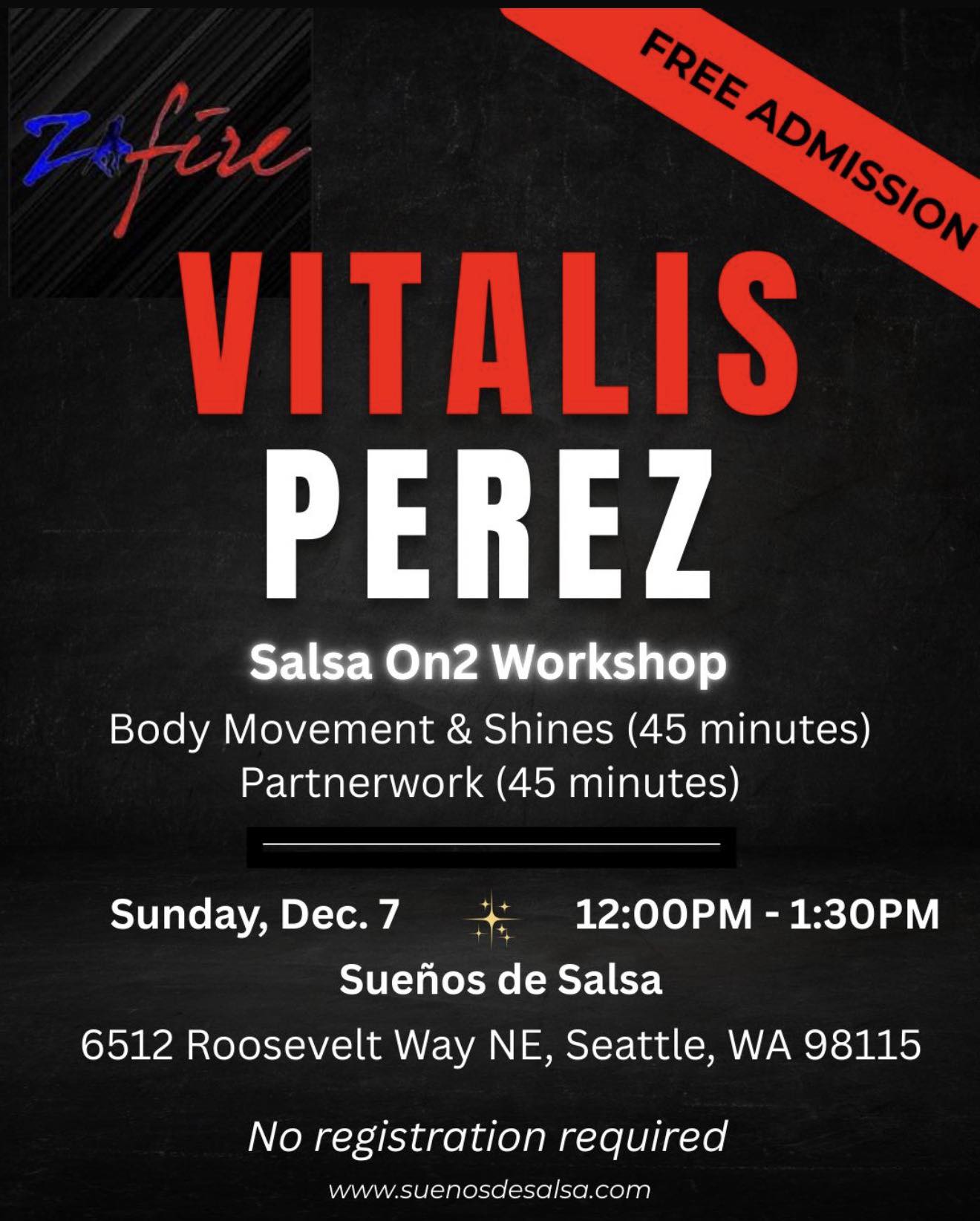 On2 Workshop with Vitalis Perez of Zafire NY