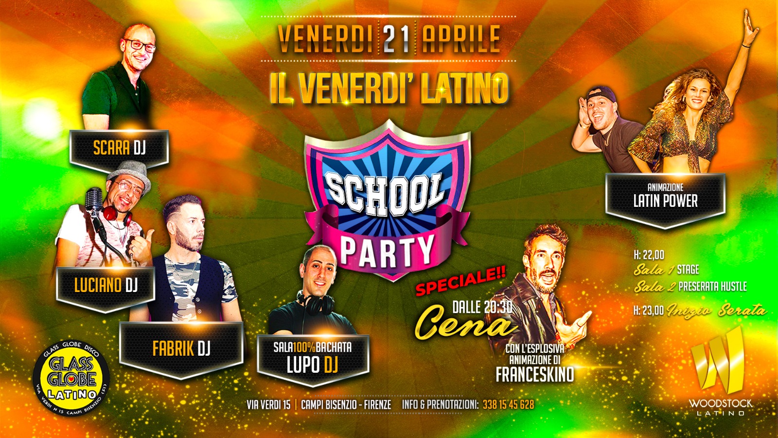 LATIN SCHOOL PARTY @ Glass Globe
