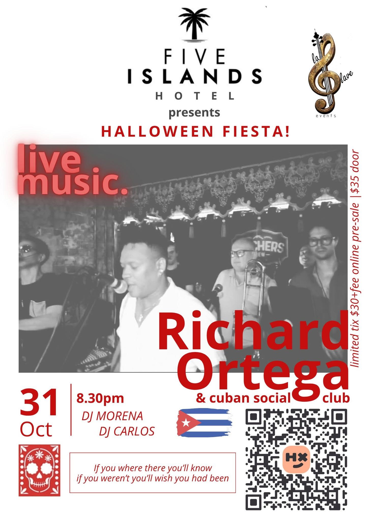 Halloween Fiesta with Richard Ortega & Cuban Social Club