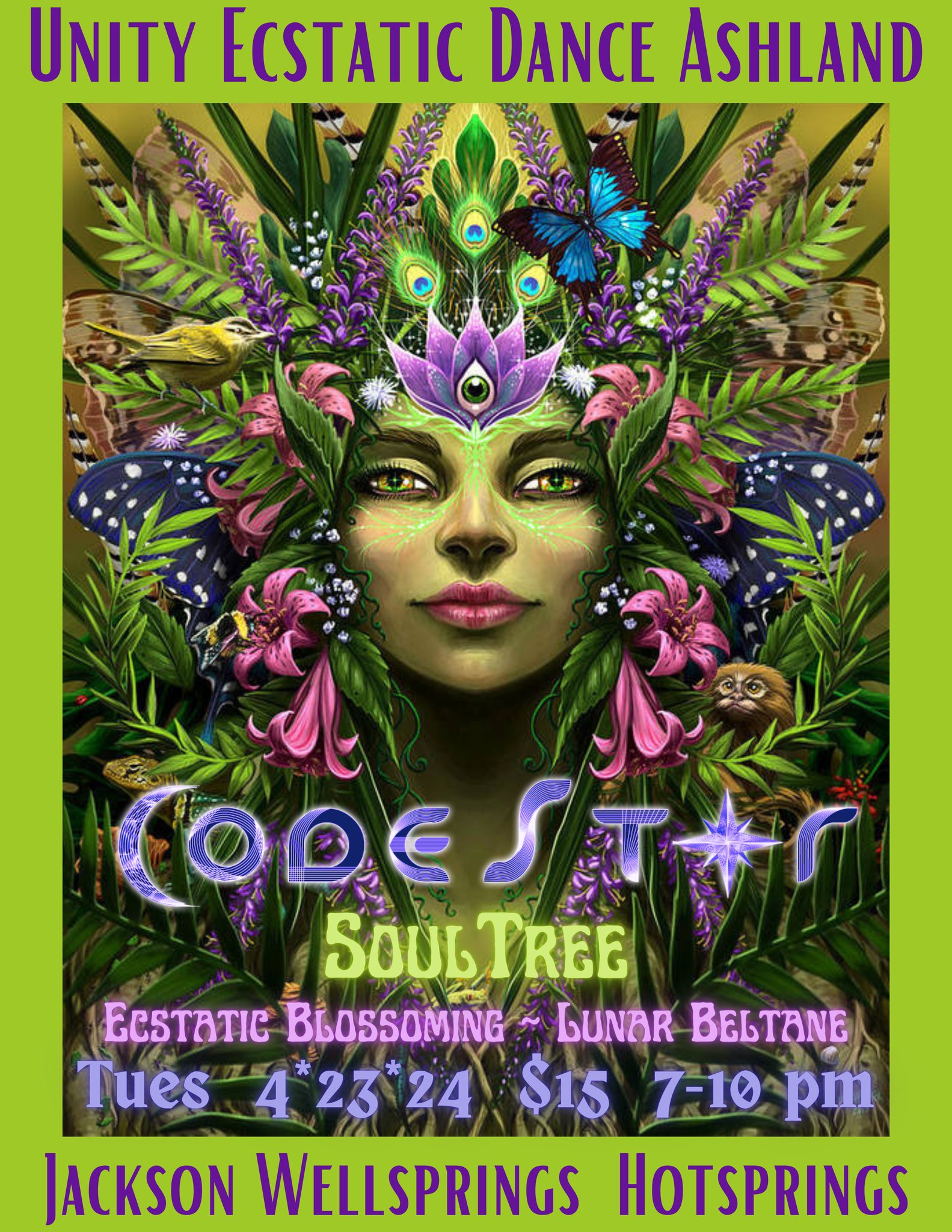 Unity Ecstatic Dance Ashland ~ DJ CODESTAR & SoulTree