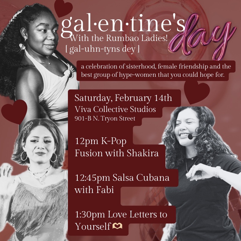 Galentine’s Day with the Rumbao Ladies 💕